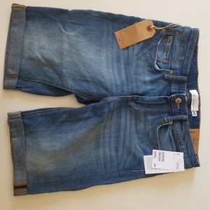 NWT H&M denim Bermuda shorts